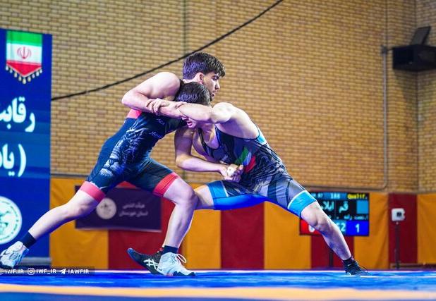 معرفی قهرمانان ۵ وزن دوم کشتی فرنگی جوانان ایران
