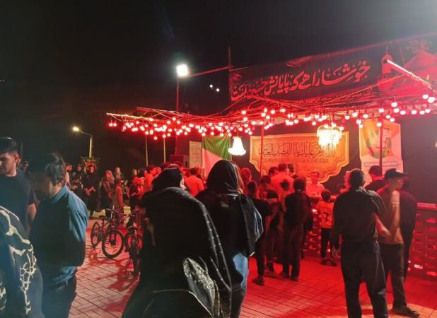 فعالیت مواکب اربعین حسینی در بیجار