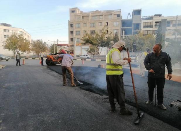 پیشرفت ۲۰ درصدی بهسازی معابر شیراز