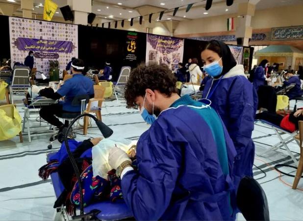 ۲ هزار خدمت درمانی رایگان در گمبوعه ارائه شد