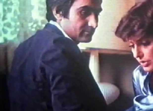 تصویر ناصر ممدوحِ ۳۵ ساله کنار گوگوش در اولین فیلمش