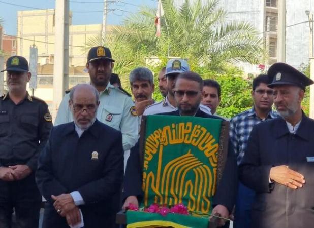 کاروان خادمین رضوی وارد گناوه شد