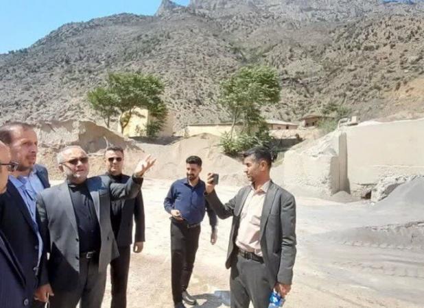 بازدید دادستان مرکز مازندران از معادن خطیرکوه