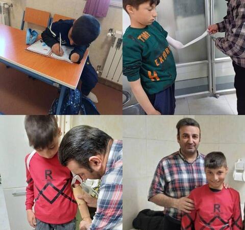 دستی که امید را برای عبداله از نو نوشت