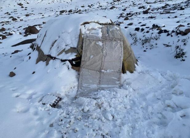 ارتفاعات کلاردشت سفید شد؛ پایداری جوی در مازندران