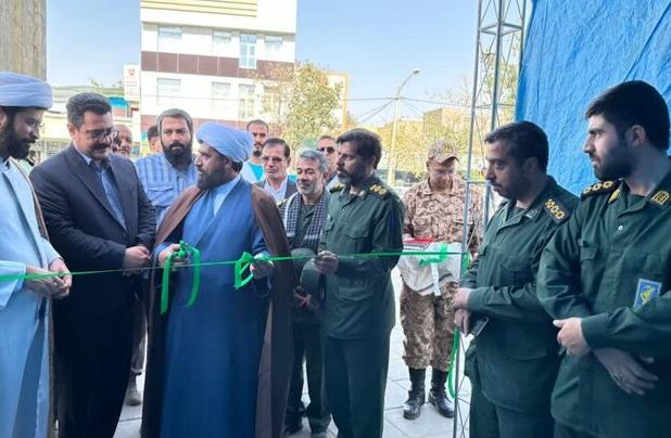 نمایشگاه تبیینی دفاع مقدس در چناران افتتاح شد