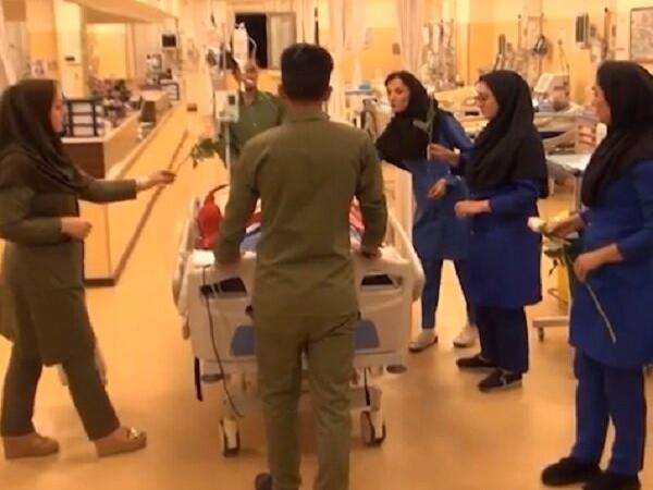 فیلم  وداع پرستاران با مهسا امینی کذب است
