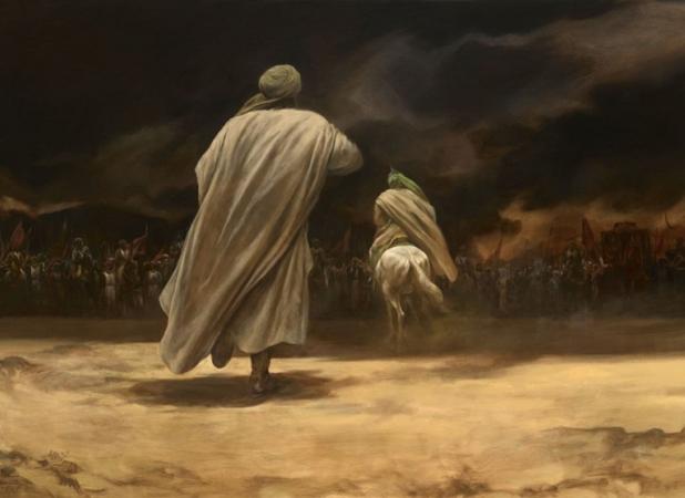 شعر در سوگ حضرت علی اکبر از زبان امام حسین (ع)؛ گمان مدار که گفتم برو، دل از تو بریدم!