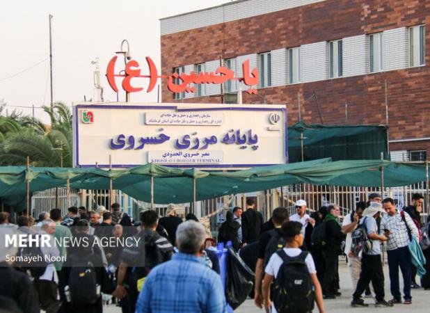 افزایش گیت‌های گذرنامه در پایانه مرزی خسروی از ۵۶ به ۸۸ عدد