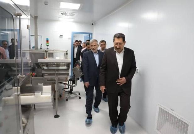 افتتاح یکی از بزرگ‌ترین پروژه‌های دارویی کشور با حضور وزیر صمت در البرز