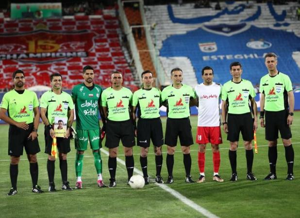 صحنه مشکوک دربی ۱۰۱/ برخورد توپ با دست مدافع پرسپولیس پنالتی بود؟