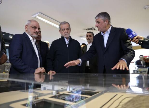 دستاوردهای جدید هسته‌ای با حضور «پزشکیان» رونمایی شد