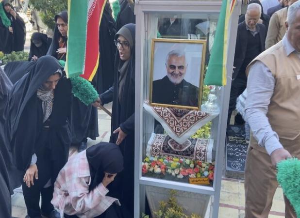 مزار حاج قاسم میزبان خیل عظیم زائران از سراسر کشور