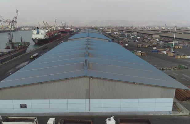 تعمیرات اساسی انبارهای لجستیک بندر شهید رجایی ۱۰درصد پیشرفت کرد