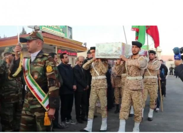 مراسم تشیع پیکر شهدای گمنام در پیرانشهر