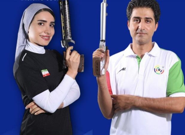 تیراندازی قهرمانی آسیا|مدال برنز برای تیم میکس ایران