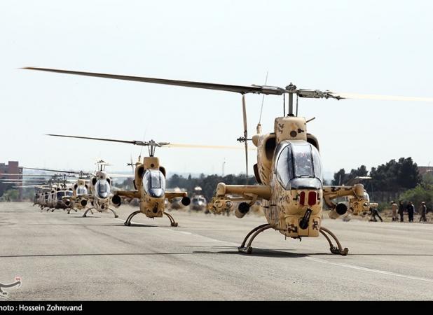 اجرای عملیات متحرک هوایی شبانه در رزمایش اقتدار ۱۴۰۱ ارتش