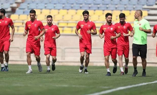 اولین تمرین پرسپولیس پس از بازگشت به تهران انجام شد