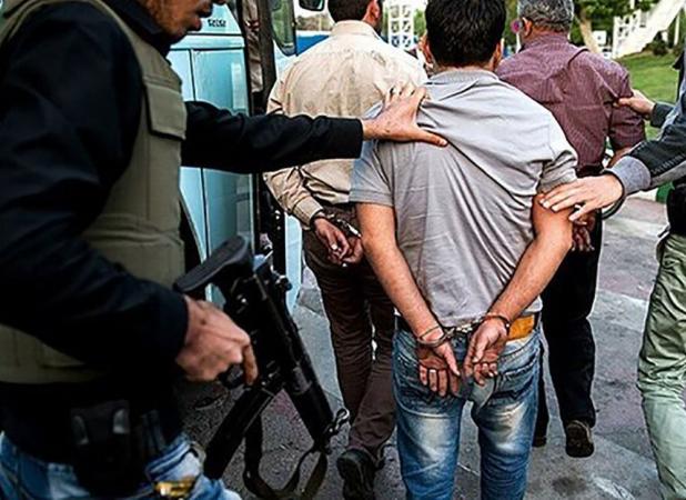 بازداشت اراذل و اوباش مسلح محله فلاح تهران