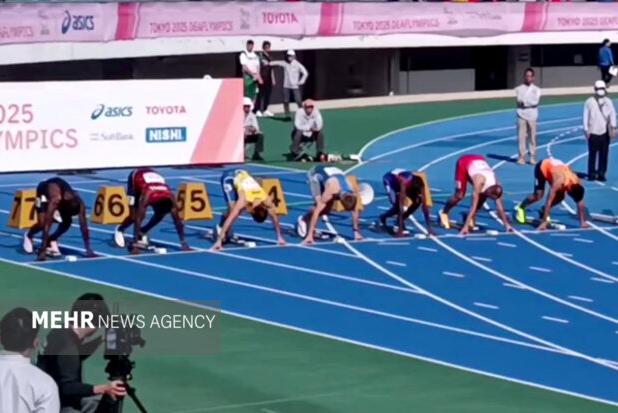 نماینده ایران در دوی ۱۰۰ متر به نیمه نهایی نرسید