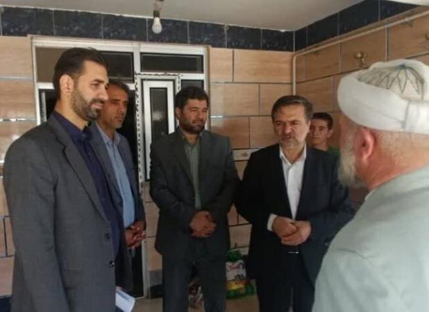 حضور معاون استاندار گلستان در کنار خانواده داغ‌دیده حادثه انفجار گاز