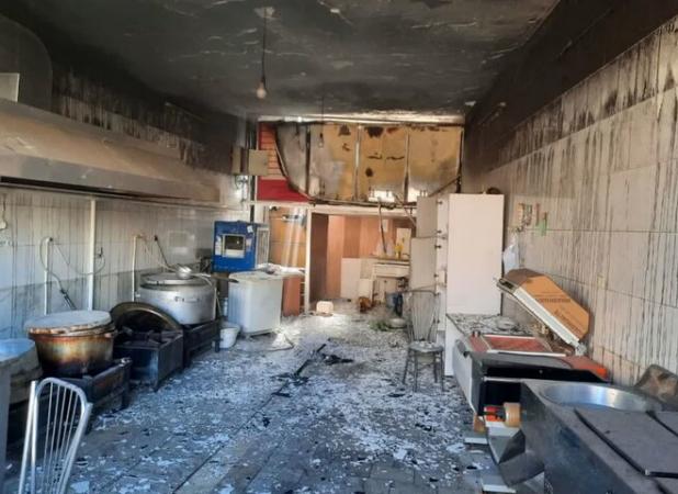 باخدا:حریق یک رستوران در مشهد مهار شد