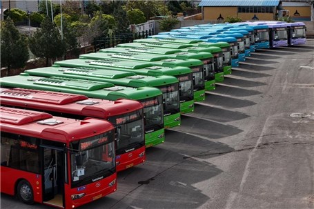 اضافه شدن ۱۳۴۰ اتوبوس نو و تحویل ۵۵ ون ویژه جانبازان تا پایان سال