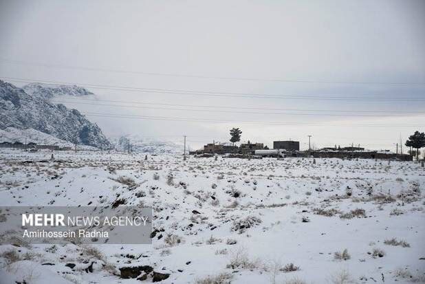 جلوه های زیبایی از بارش برف در محور اسالم- خلخال