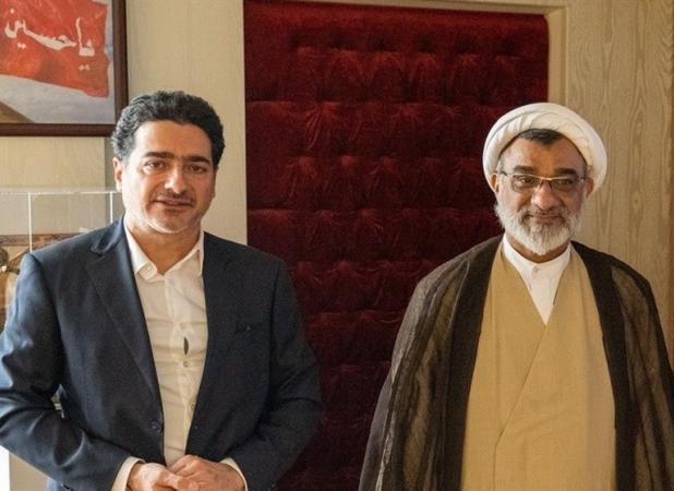 دیدار همایون شجریان و دبیر شورای عالی انقلاب فرهنگی