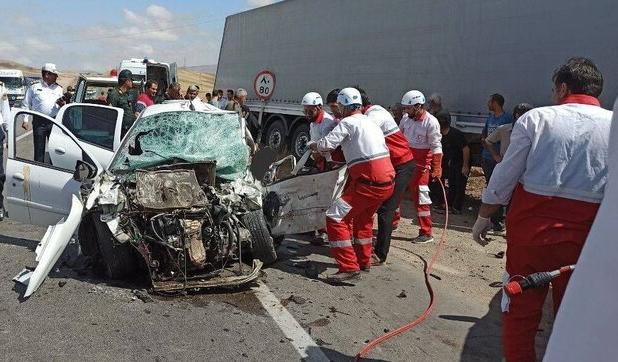 افزایش ۷ درصدی تصادفات در محورهای برون‌شهری استان مرکزی