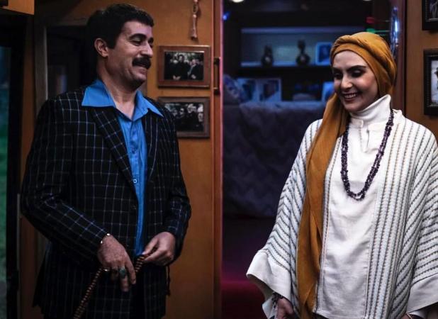 تیپ مجلسی شری سریال پایتخت در عروسی آرام جعفری