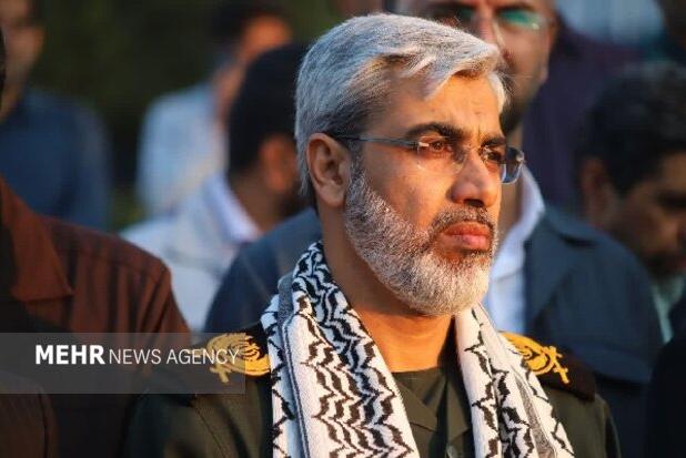 سردار سالاری: بسیجیان هرمزگان تا پای جان در مسیر رهبری ایستاده اند