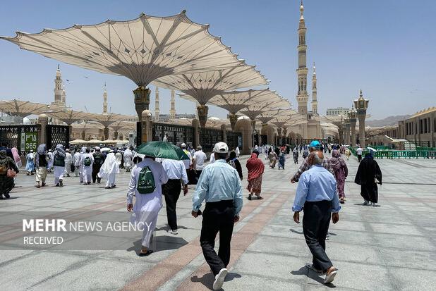 آشنایی با حرم نبوی و تاریخچه ضریح پیامبر(ص)