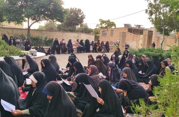 مراسم باشکوه دعای عرفه در نیشابور