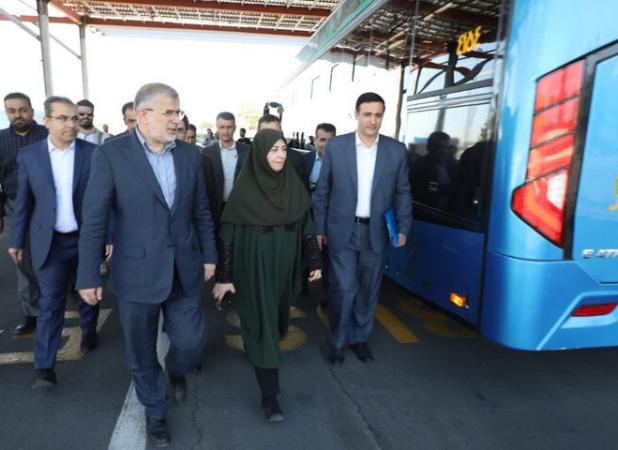 راه اندازی اتوبوس‌های برقی؛گام بلنداستان البرزدرحفاظت ازمحیط زیست