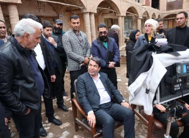 استاندار کرمان از محل فیلم‌ برداری «پسرک پشم‌ فروش» بازدید کرد