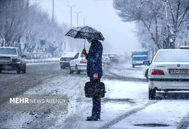 پیش‌بینی بارش و کاهش دما در همدان از شنبه تا چهارشنبه