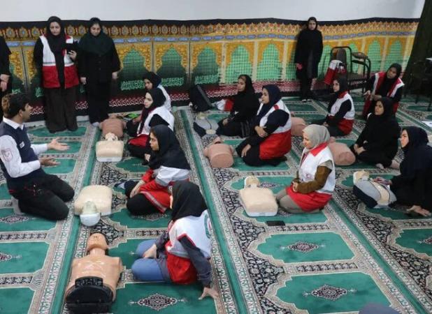 دوره تربیت مربی امداد و کمک‌های اولیه در بوشهر برگزار شد