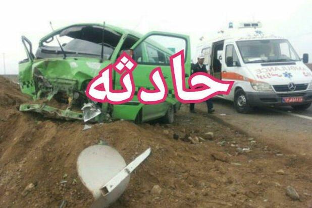 واژگونی ون در محور اندیمشک–اهواز با ۴ مصدوم