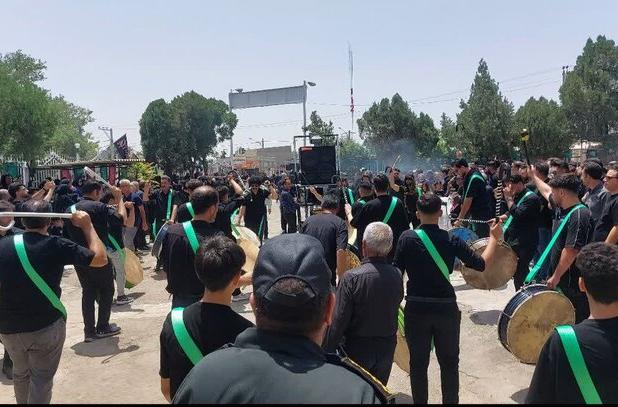 هم‌ناله با کربلا؛ عزاداری باشکوه عاشورا درشاهزاده ابراهیم (ع)گلپایگان