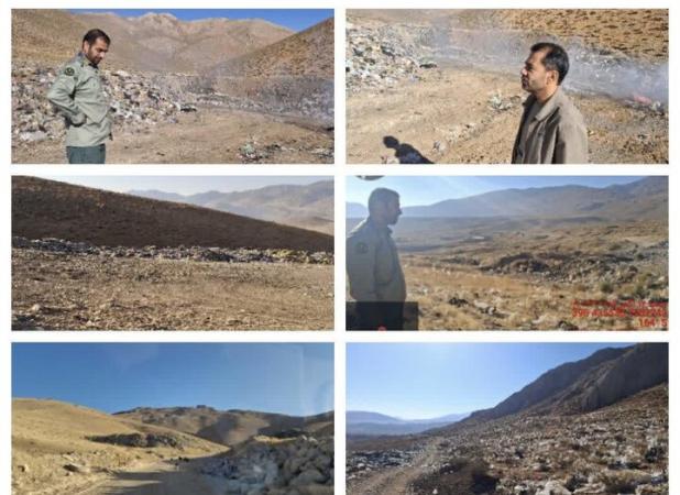 نظارت و پایش از مراکز دفن پسماند شهری فارسان و کوهرنگ