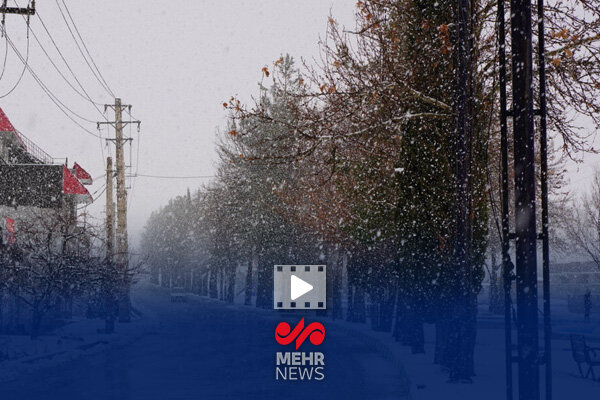 تصاویری از بارش سنگین برف در سی‌سخت