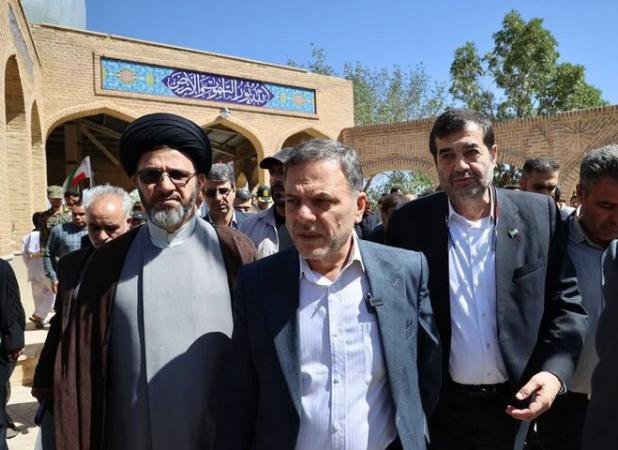 ادای احترام وزیر ورزش و جوانان به شهدای سلطانیه