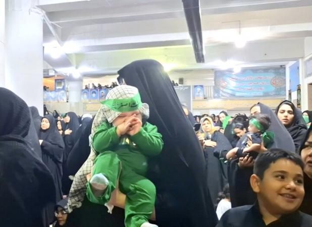 سوگ شش‌ماهه کربلا در آغوش مادران گلپایگان