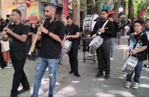 خوانسار در عاشورای حسینی غرق در ماتم و عشق شد