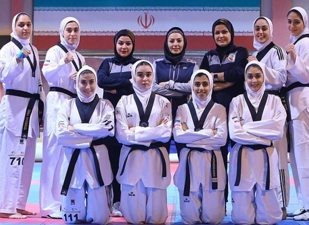 اعزام تیم ملی تکواندوی بانوان به استانبول