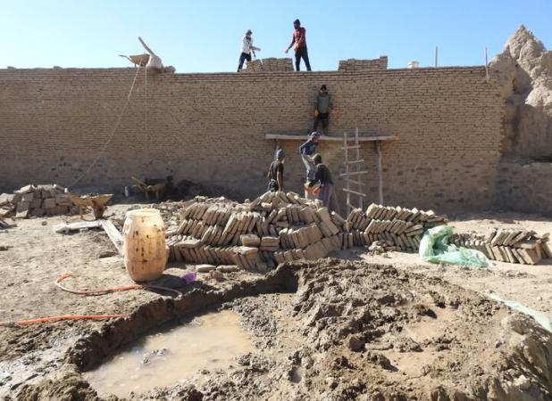 نیکرو: قلعه تاریخی گلاشگرد شهرستان فاریاب مرمت می شود