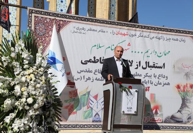 فرماندار مرکز لرستان: پیام شهدا حضور میان مردم و پاسداری از ارزش‌هاست