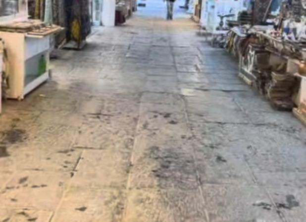 تصویر ناراحت‌کننده از بازار مشهور اصفهان