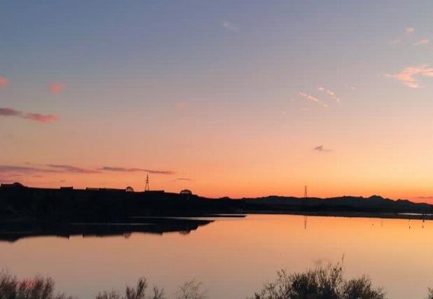 آبگیری دریاچه طبیعی گواب خوسف در پی بارندگی‌های اخیر